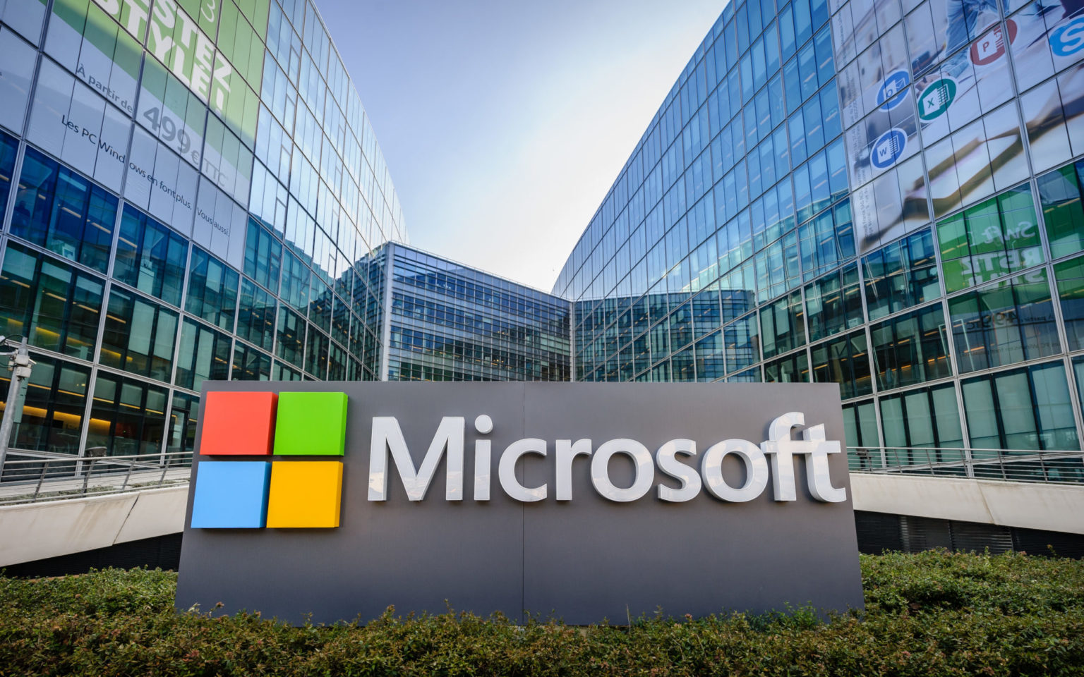 Microsoft shares gain for a second straight session on Tuesday, $1 ...